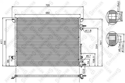 Конденсатор STELLOX 10-45031-SX