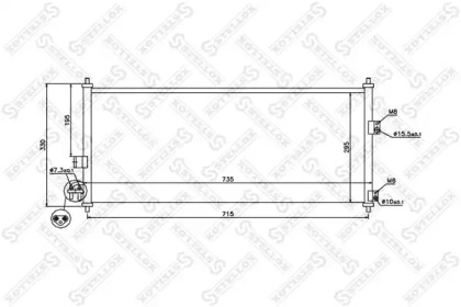 Конденсатор STELLOX 10-45032-SX