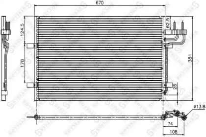 Конденсатор STELLOX 10-45036-SX