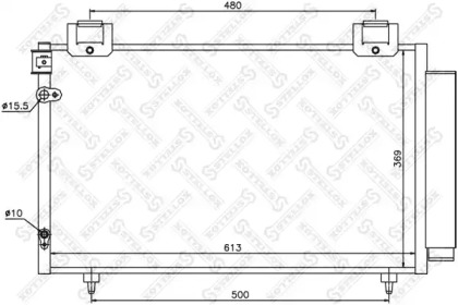 Конденсатор STELLOX 10-45038-SX