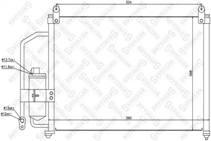 Конденсатор STELLOX 10-45042-SX