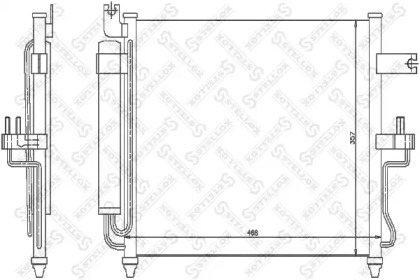 Конденсатор STELLOX 10-45043-SX