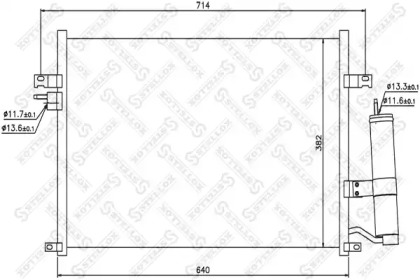 Конденсатор STELLOX 10-45045-SX