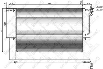 Конденсатор STELLOX 10-45052-SX