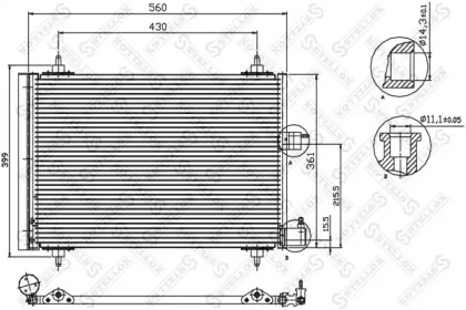 Конденсатор STELLOX 10-45057-SX