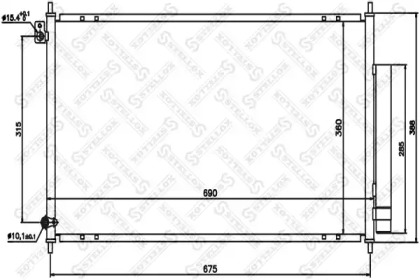 Конденсатор STELLOX 10-45061-SX