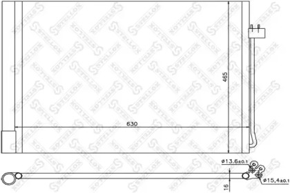 Конденсатор STELLOX 10-45078-SX