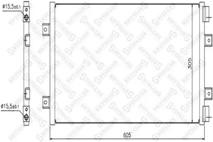 Конденсатор STELLOX 10-45089-SX