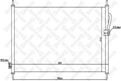 Конденсатор STELLOX 10-45093-SX