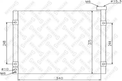 Конденсатор STELLOX 10-45095-SX