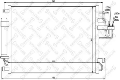 Конденсатор STELLOX 10-45108-SX