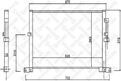 Конденсатор STELLOX 10-45110-SX