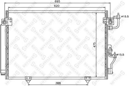 Конденсатор STELLOX 10-45138-SX