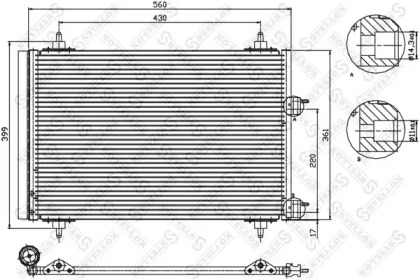 Конденсатор STELLOX 10-45145-SX