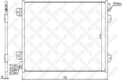 Конденсатор STELLOX 10-45149-SX