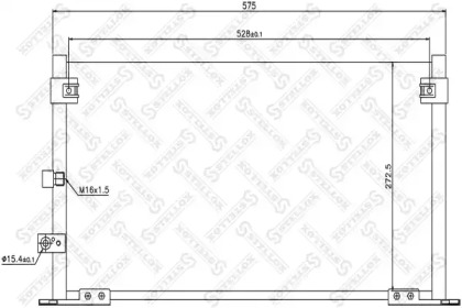 Конденсатор STELLOX 10-45155-SX