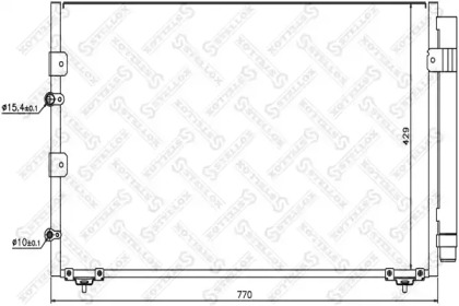 Конденсатор STELLOX 10-45158-SX