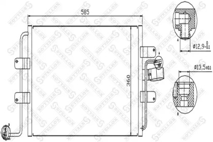 Конденсатор STELLOX 10-45165-SX