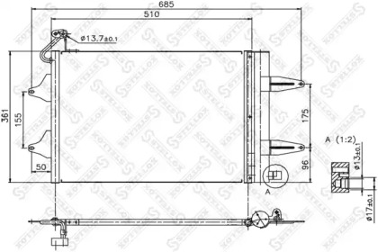 Конденсатор STELLOX 10-45166-SX