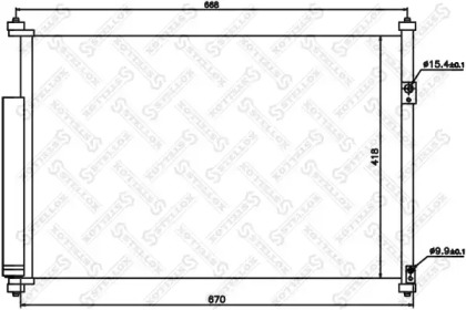 Конденсатор STELLOX 10-45176-SX