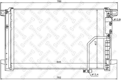 Конденсатор STELLOX 10-45190-SX