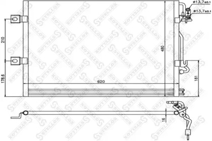 Конденсатор STELLOX 10-45191-SX