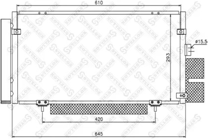 Конденсатор STELLOX 10-45193-SX