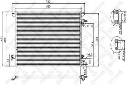 Конденсатор STELLOX 10-45210-SX