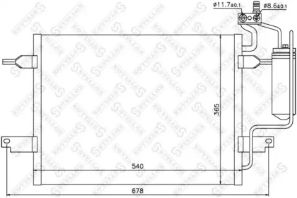 Конденсатор STELLOX 10-45225-SX