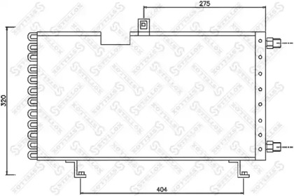 Конденсатор STELLOX 10-45234-SX