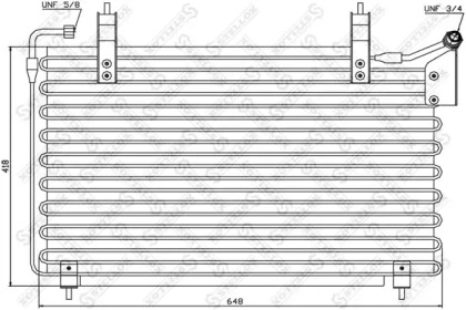 Конденсатор STELLOX 10-45243-SX