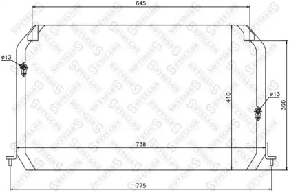 Конденсатор STELLOX 10-45287-SX