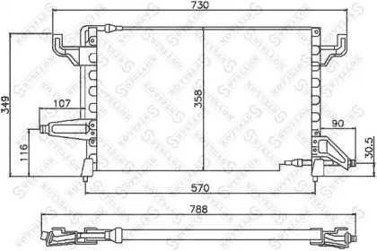 Конденсатор STELLOX 10-45288-SX