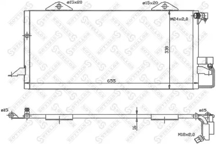 Конденсатор STELLOX 10-45300-SX