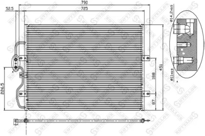 Конденсатор STELLOX 10-45301-SX