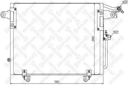 Конденсатор STELLOX 10-45303-SX