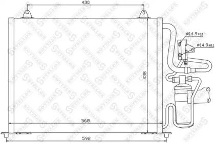 Конденсатор STELLOX 10-45309-SX