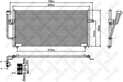 Конденсатор STELLOX 10-45333-SX