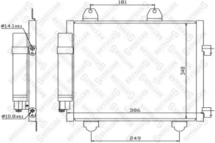 Конденсатор STELLOX 10-45340-SX