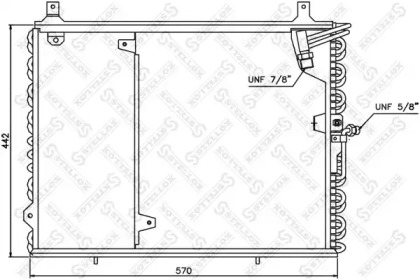 Конденсатор STELLOX 10-45346-SX