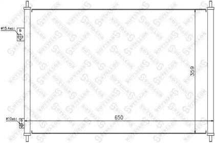 Конденсатор STELLOX 10-45352-SX