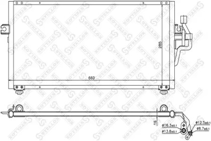 Конденсатор STELLOX 10-45353-SX