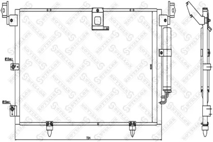 Конденсатор STELLOX 10-45355-SX