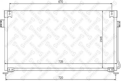 Конденсатор STELLOX 10-45360-SX