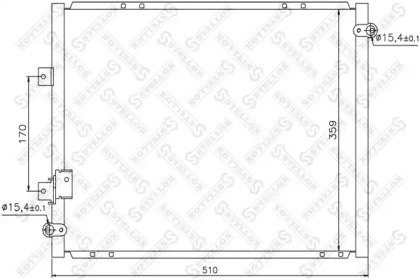 Конденсатор STELLOX 10-45368-SX