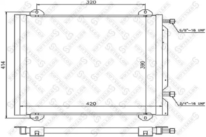 Конденсатор STELLOX 10-45402-SX