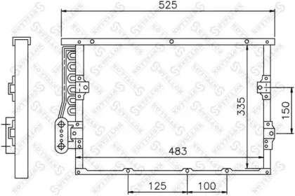 Конденсатор STELLOX 10-45403-SX