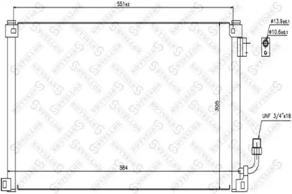 Конденсатор STELLOX 10-45408-SX