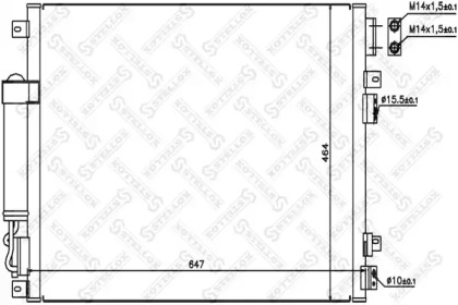 Конденсатор STELLOX 10-45414-SX