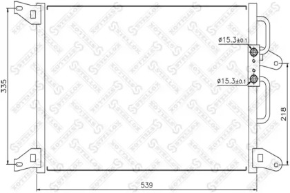 Конденсатор STELLOX 10-45421-SX